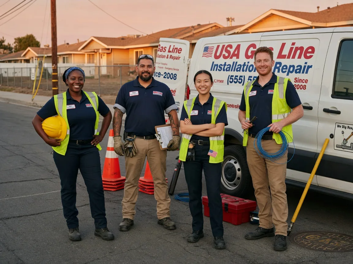 Gas Line Installation company in Cedar Springs, GA